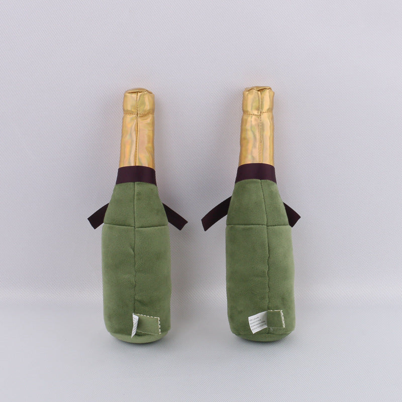 New Pet Supplies Sounding Plush Toy Creative Cartoon Simulation Beer Bottle, Beer Mug, and more